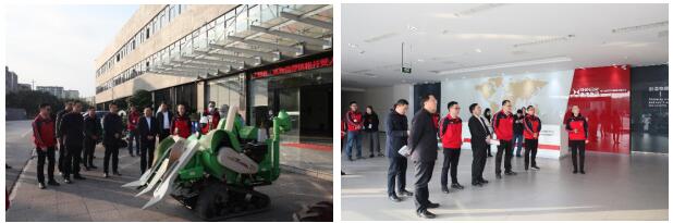 黔江区封波常委率队莅临五月天伊人久久久久农机调研